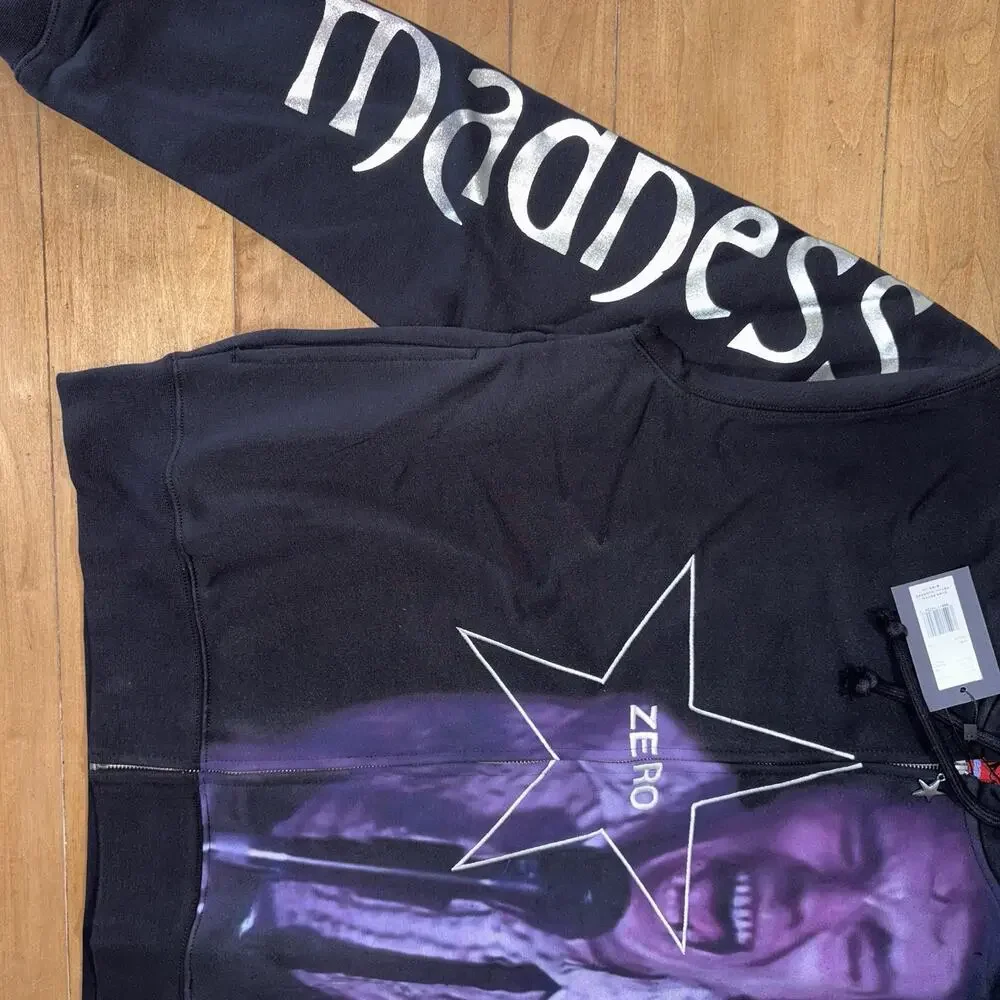 Heaven by Marc Jacobs Collab The Smashing Pumpkins "Zero" zip-up hoodie NWT SZ L - Picture 10 of 11